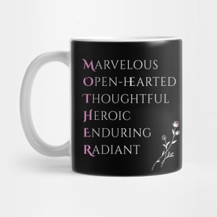 Marvelous Mother - elegant Design for best mom ever Mug